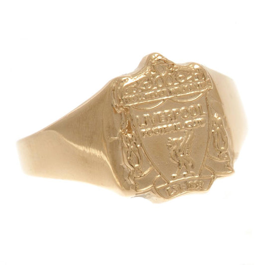102076 Liverpool FC 9ct Gold Crest Ring 1