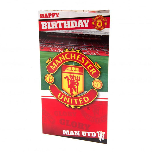 105565 Manchester United FC Birthday Card 1
