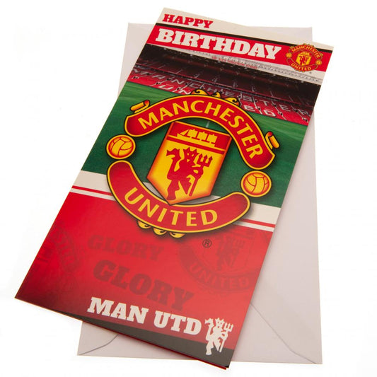 105565 Manchester United FC Birthday Card