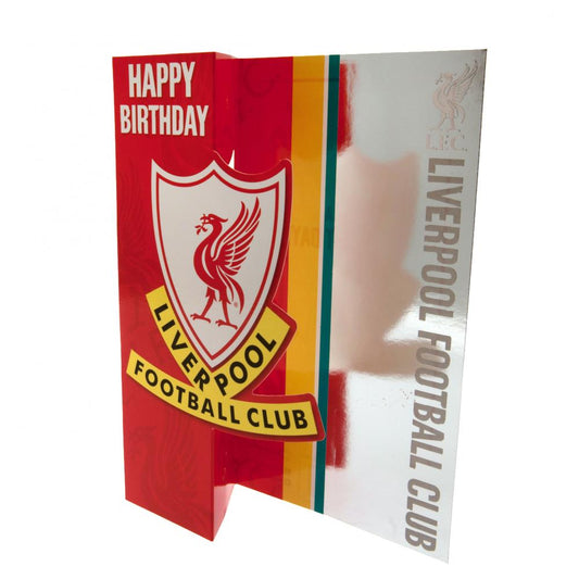 127322 Liverpool FC Birthday Card 1