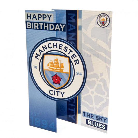 131207 Manchester City FC Birthday Card 1