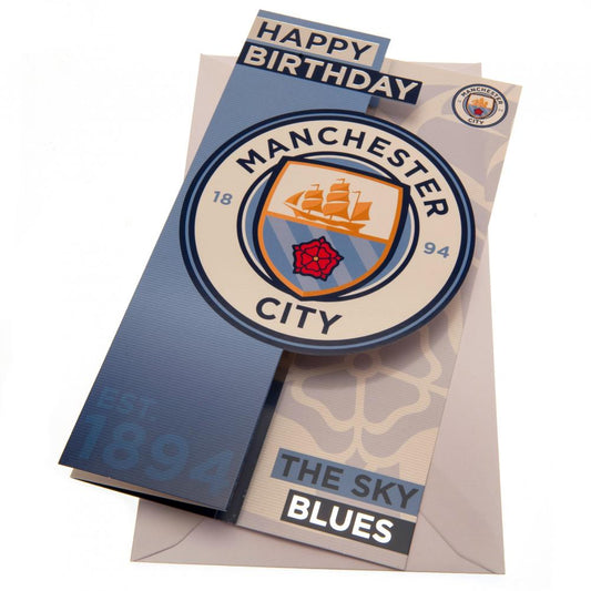 131207 Manchester City FC Birthday Card