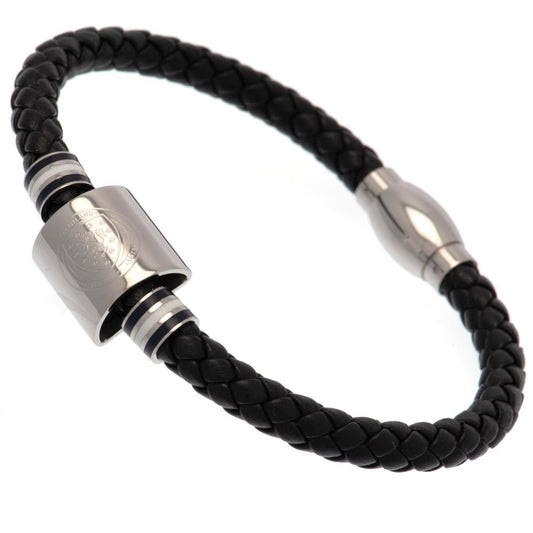 147532 Scotland Colour Ring Leather Bracelet