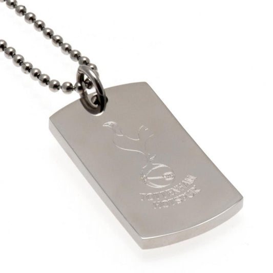 15385 Tottenham Hotspur FC Engraved Dog Tag Chain