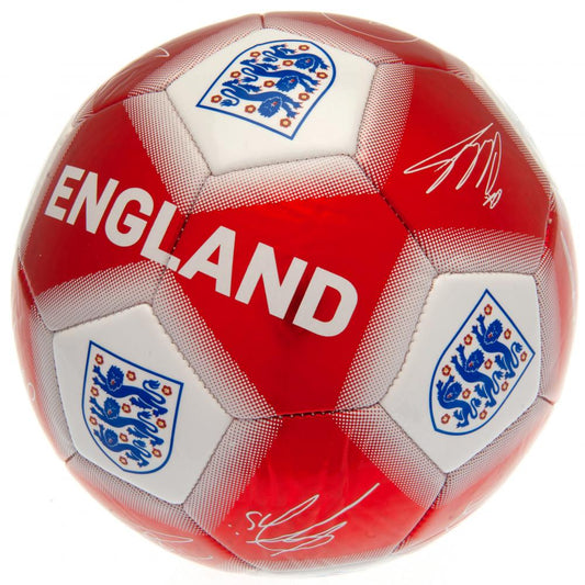 160741 England FA Football Signature