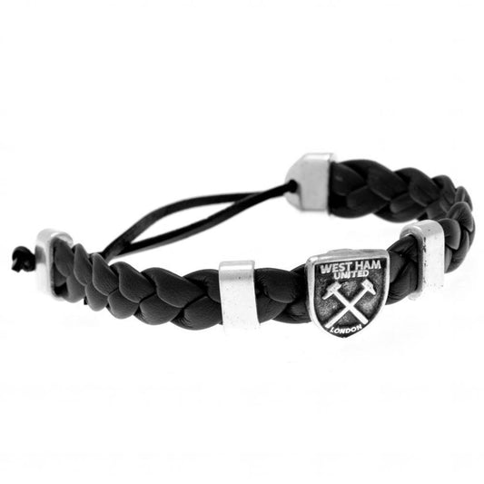 162520 West Ham United FC PU Slider Bracelet