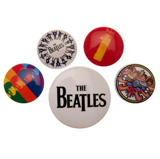 163701 The Beatles Button Badge Set BK