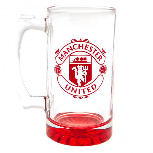 164887 Manchester United FC Stein Glass Tankard CC