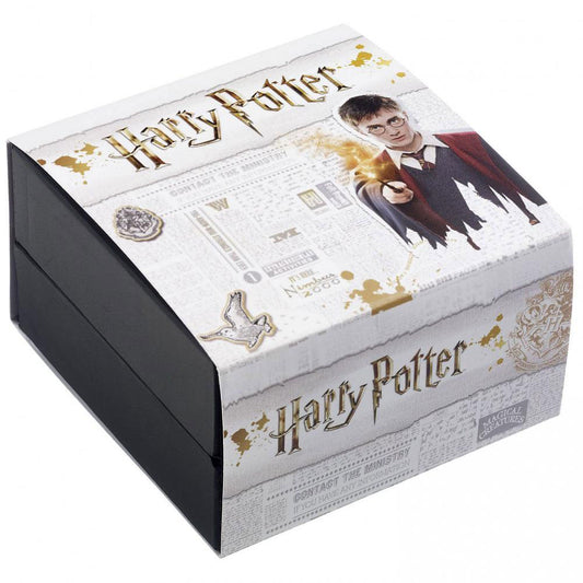 167350 Harry Potter Sterling Silver Crystal Charm Golden Snitch 1