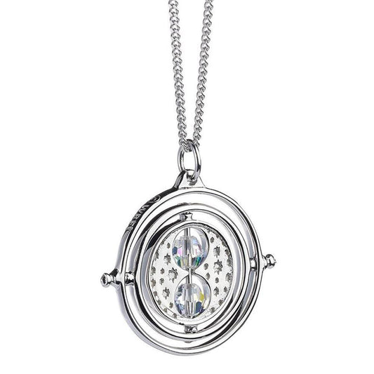 169971 Harry Potter Sterling Silver Crystal Necklace Time Turner 1