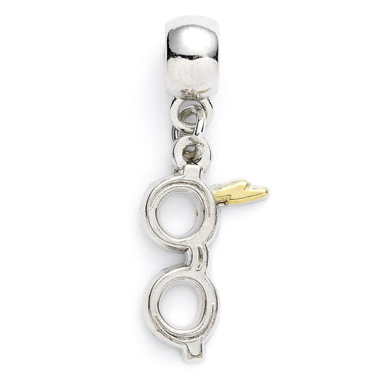 171836 Harry Potter Silver Plated Charm Harry Glasses