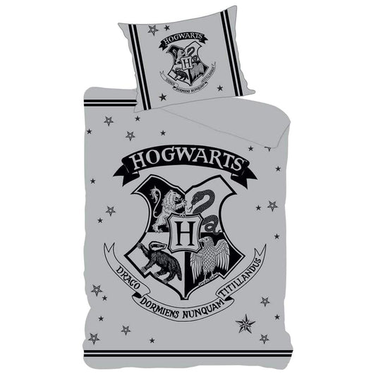 172907 Harry Potter Single Duvet Set Hogwarts