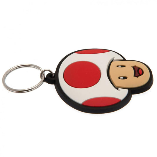 180510 Super Mario PVC Keyring Toad 1