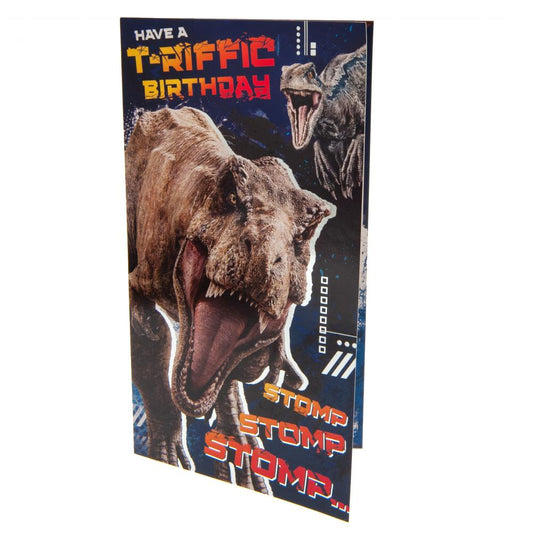 180913 Jurassic World Birthday Card 1