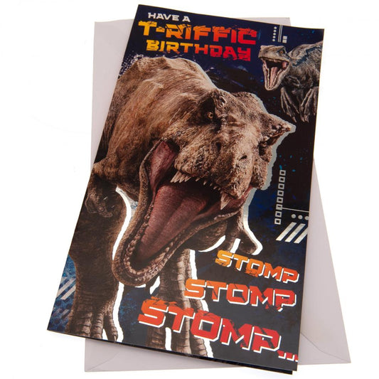 180913 Jurassic World Birthday Card