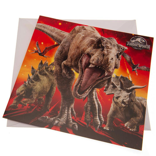 180946 Jurassic World Blank Card