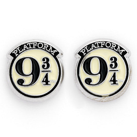 186457 Harry Potter Silver Plated Earrings 9 3 Quarters