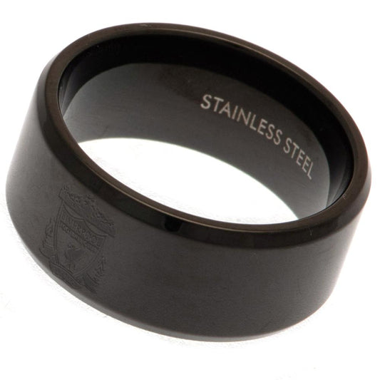 188341 Liverpool FC Black IP Ring 1