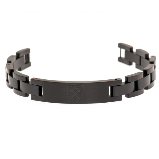 188353 West Ham United Black IP Bracelet 1