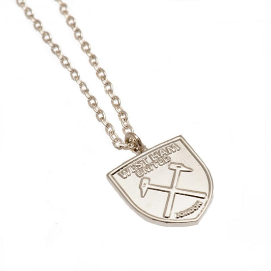 189826 West Ham United FC Silver Plated Pendant Chain XL 1