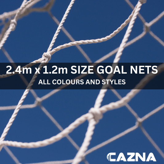 2.4m x 1.2m Replacement Soccer Goal Nets