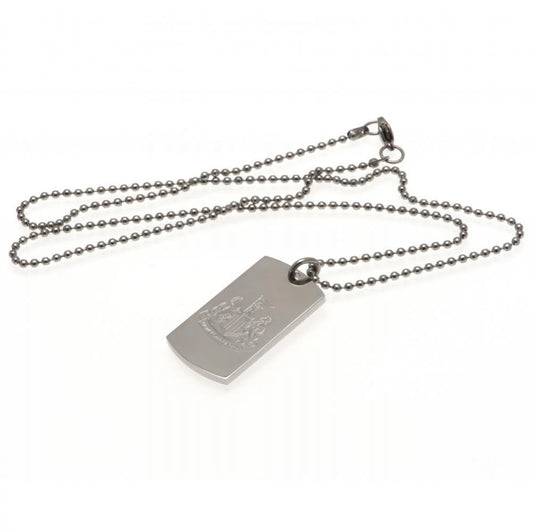 21843 Newcastle United FC Engraved Dog Tag Chain 1