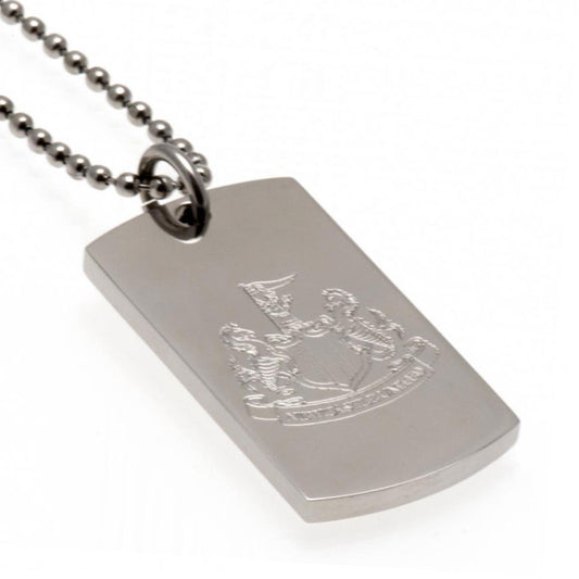 21843 Newcastle United FC Engraved Dog Tag Chain
