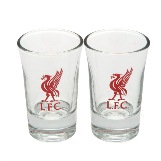 70718 Liverpool FC 2pk Shot Glass Set