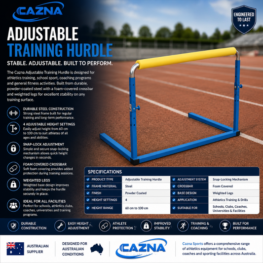 Cazna Adjustable Training Hurdle