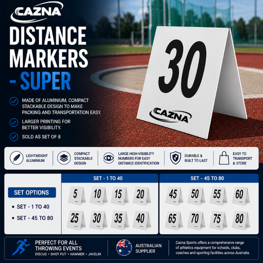 Cazna Super Distance Markers – Set of 8