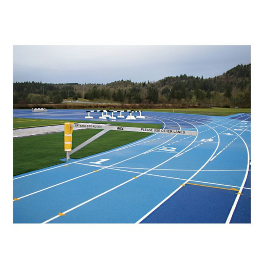 Gill 3-Lane Track Gate with Ground Sleeve