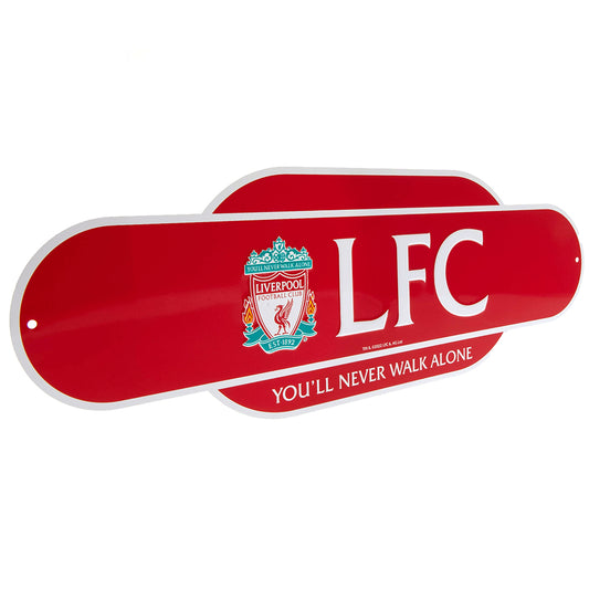 Liverpool FC Colour Retro Sign 1