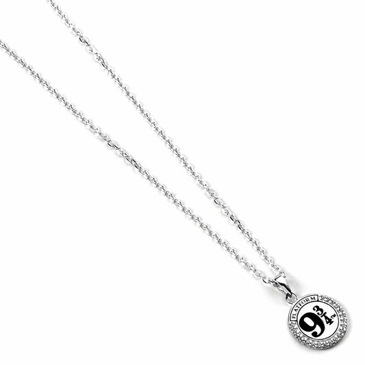 Harry Potter Sterling Silver Crystal Necklace 9 3 Quarters 1