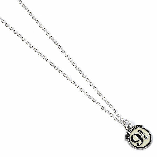 Harry Potter Silver Plated Necklace 9 3 Quarters 1