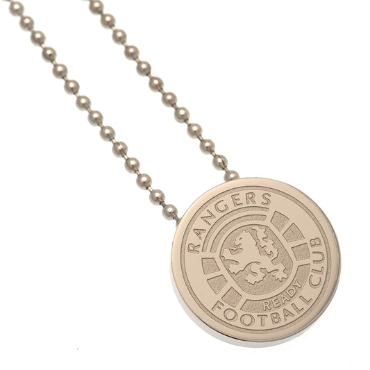 Rangers FC Stainless Steel Pendant Chain