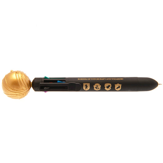 Harry Potter Multi Coloured Pen Golden Snitch 1