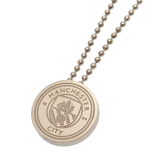Manchester City FC Stainless Steel Pendant Chain