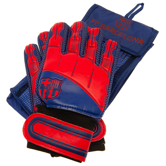 FC Barcelona Goalkeeper Gloves Kids DT 1