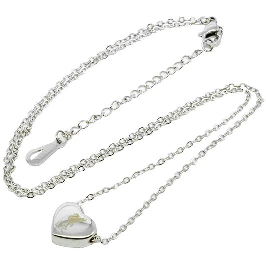 Liverpool FC Stainless Steel Heart Necklace 1