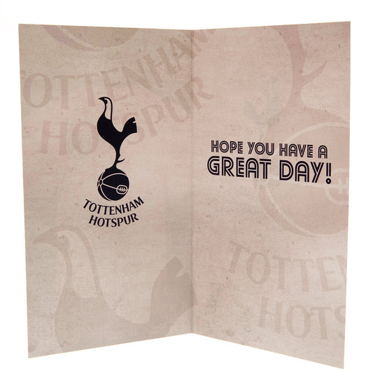Tottenham Hotspur FC Birthday Card Retro 2