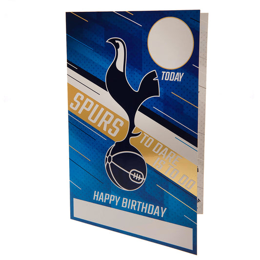 Tottenham Hotspur FC Birthday Card With Stickers 2