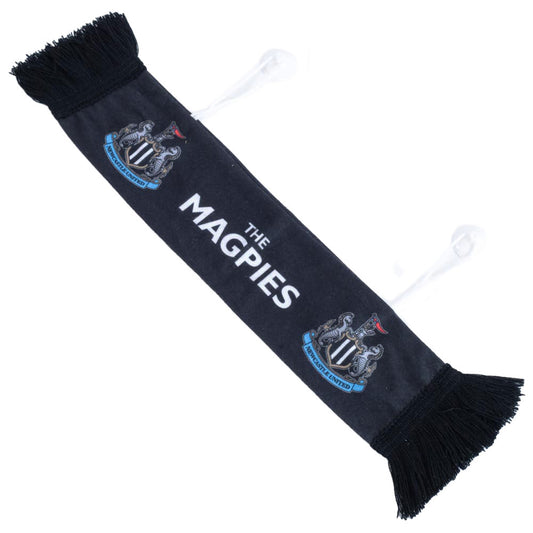 Newcastle United FC Magpies Mini Car Scarf 1