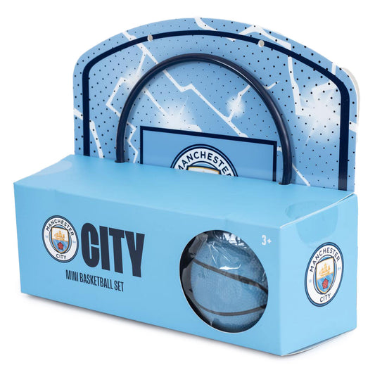 Manchester City FC Mini Basketball Set 1