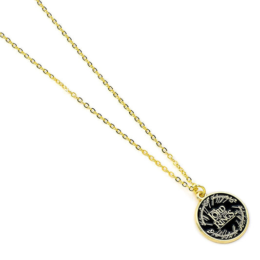 The Lord Of The Rings Gold Plated Necklace Logo 1