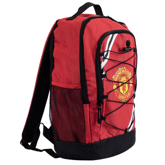 Manchester United FC Core Stripe Backpack 1