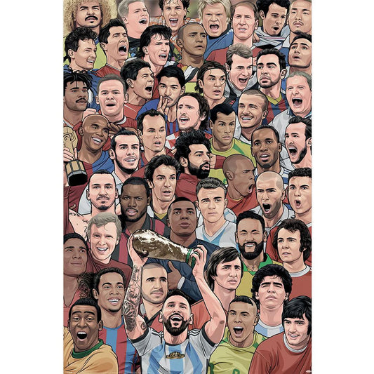 Legends Footballs Greatest Poster 287