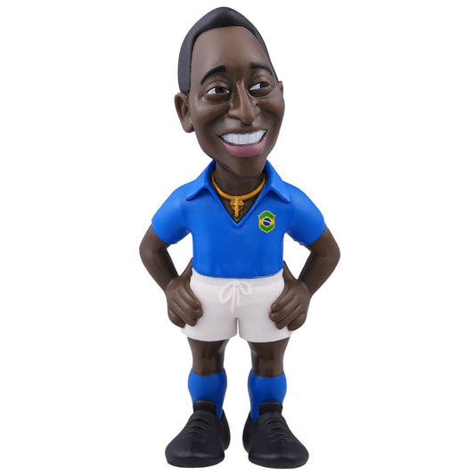 Pele MINIX Figure 12cm Brazil Away Kit 1