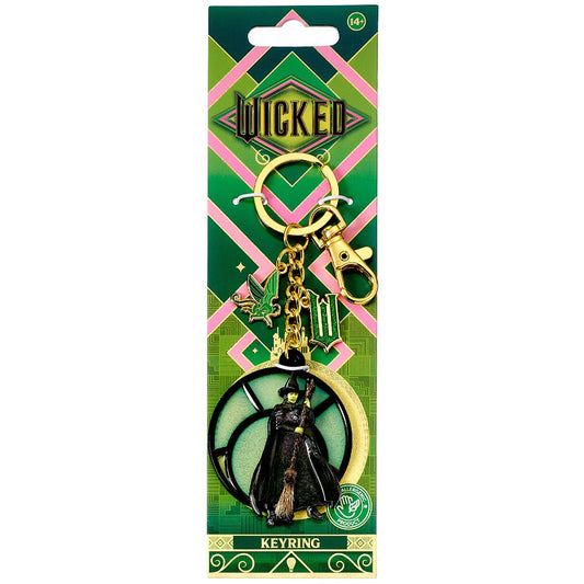 Wicked Elphaba Window Charm Keyring 2