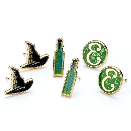 Wicked Elphaba Stud Earrings Set 1