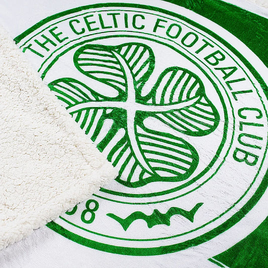 Celtic FC Sherpa Fleece Blanket 1